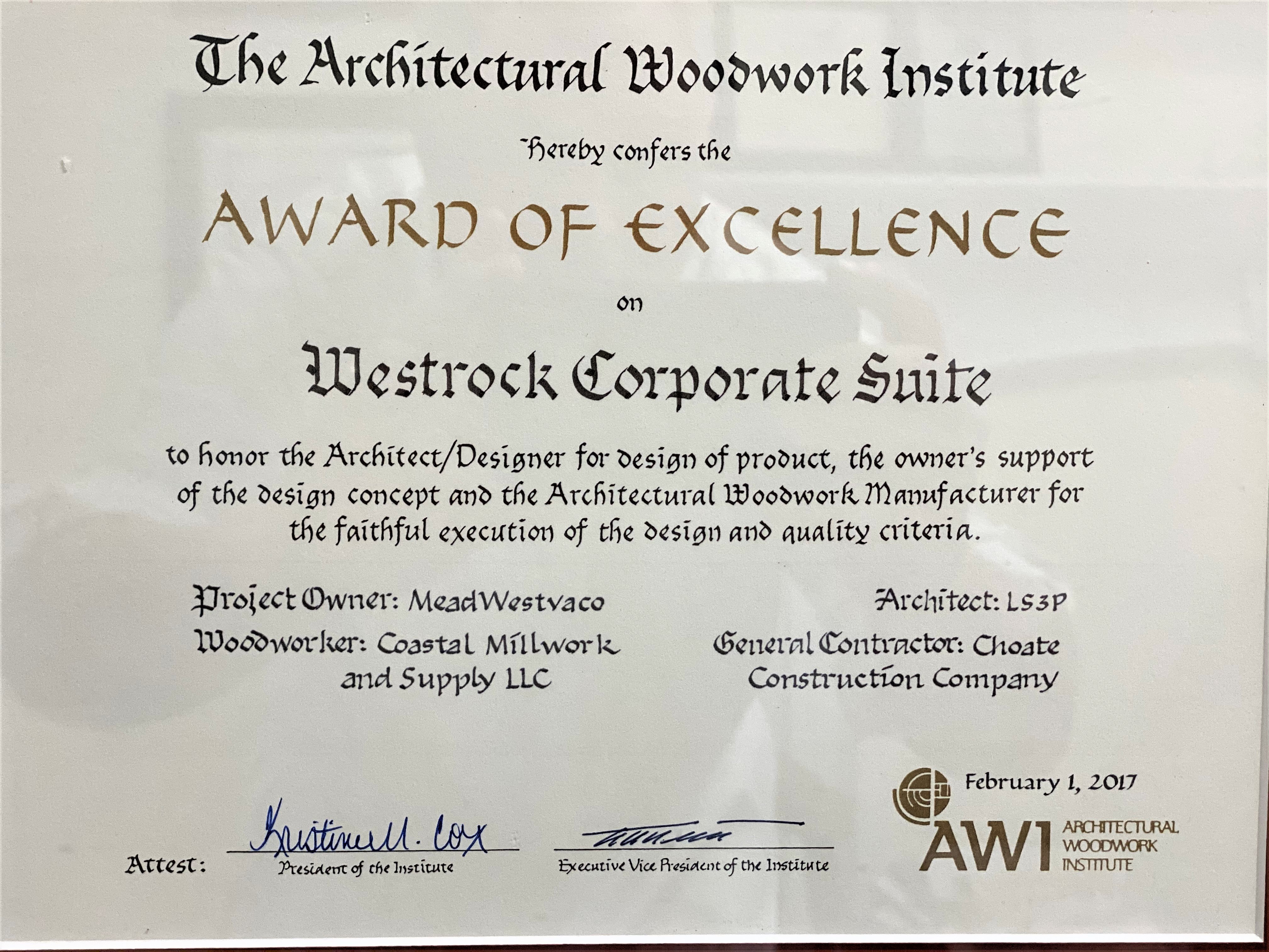 AWI Award
